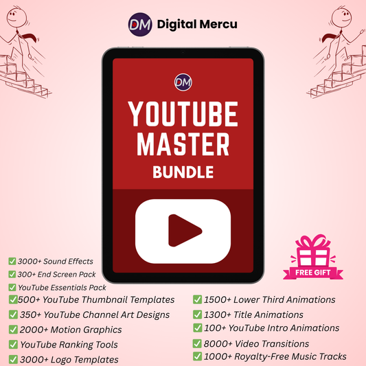 🎥 "YouTube Just Got Easier – Download Your Master Bundle Today!"
